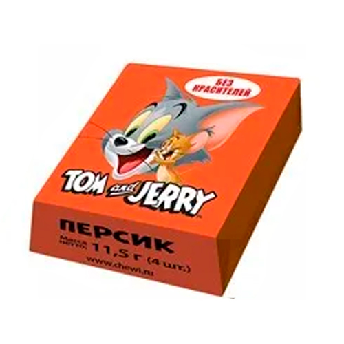 Жев.конфеты Tom & Jerry со вкусом персика 11,5гр