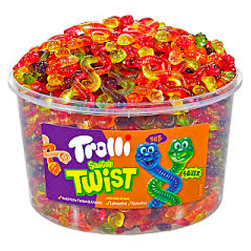 Жев.мармелад Trolli Squiggle Twist 1 200гр