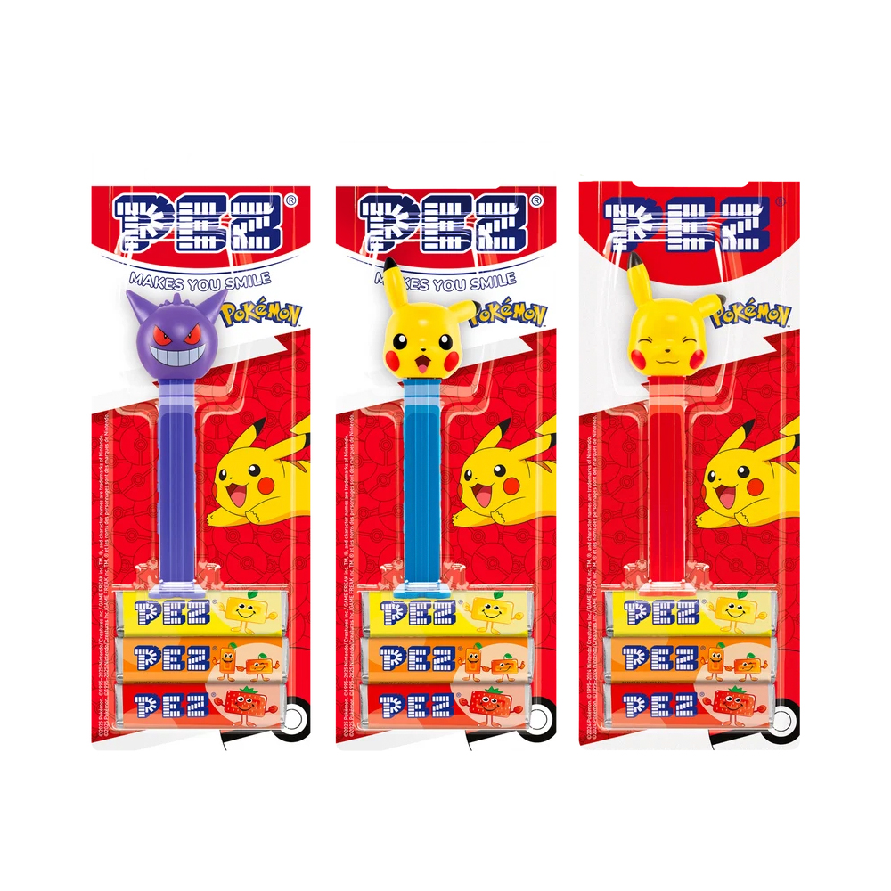 Карамель леденцовая PEZ POKEMON   17гр