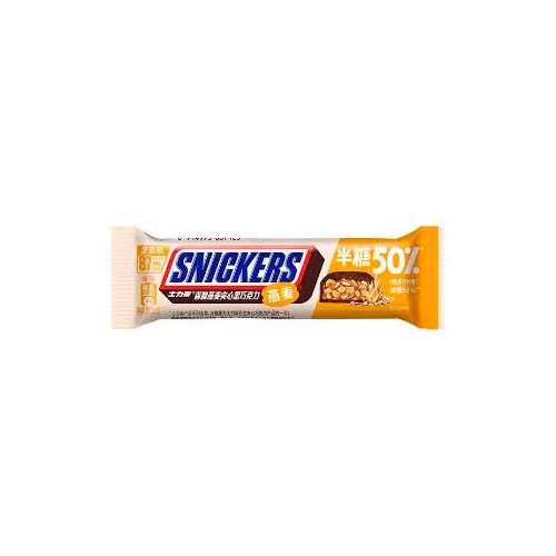 Батончик Snickers Темный шоколад Арахис и Овсяные хлопья 38гр