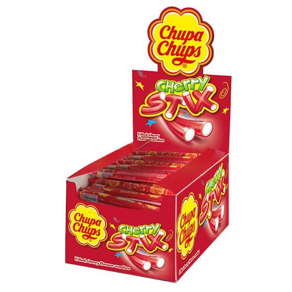 Жев. конфеты Chupa Chups Cherry Stix 10г
