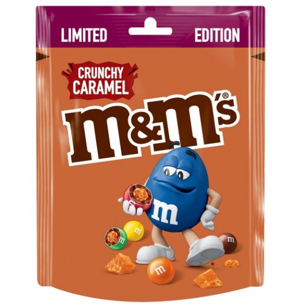 m&m's crunchy caramel 109гр