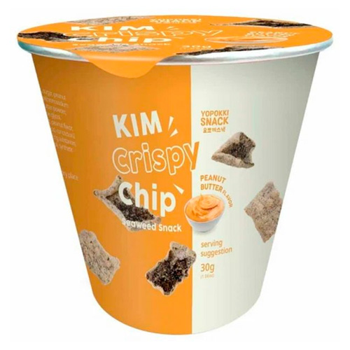 Снек Yopokki Seaweed  Peanut Butter  стакан 30гр