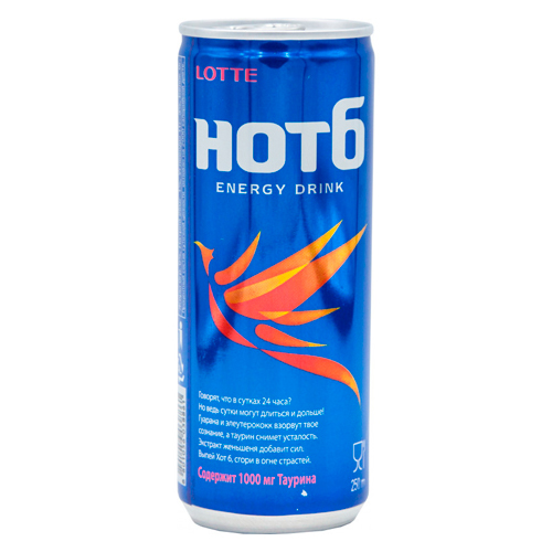 Тонизирующий напиток Hot6ix 250 мл.