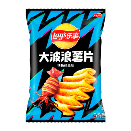 Чипсы Lay's Big Wave Grilled Squid   40гр