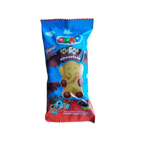 Кекс Ozmo ogopogo с какао и шок.кремом 30гр