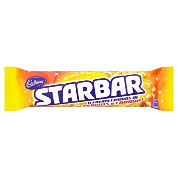 Шоколадный батончик Cadbury Star Bars 49гр Великобритания