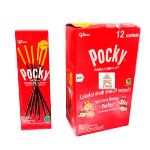 Бисквитные палочки Pocky Chocolate Single  12гр