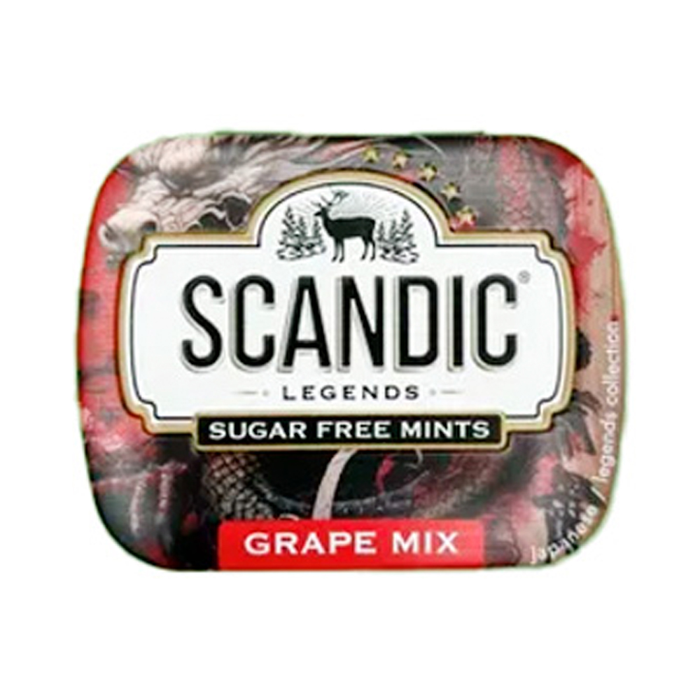 Конфеты Scandic Grape Mix   14гр