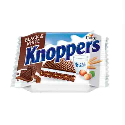 Вафли Knoppers Black&White   25гр