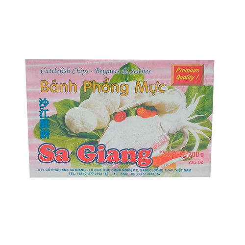 Чипсы со вкусом кальмаров SA Giang Phong Muc 200гр