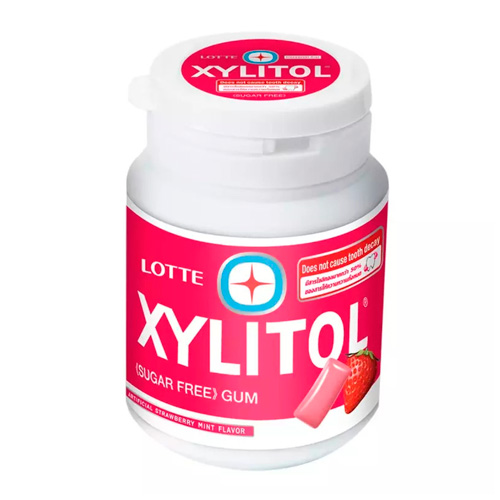 Жев.резинка Xylitol Bottle Strawberry Mint    58гр