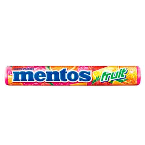 Жев.конфета Mentos Roll Fruit   29гр