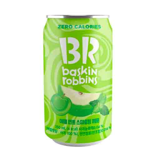 Газ.напиток Baskin Robbins Zero Яблоко - мята м  350мл