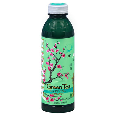 Напиток Arizona Green tea with ginseng and honey 0,591л