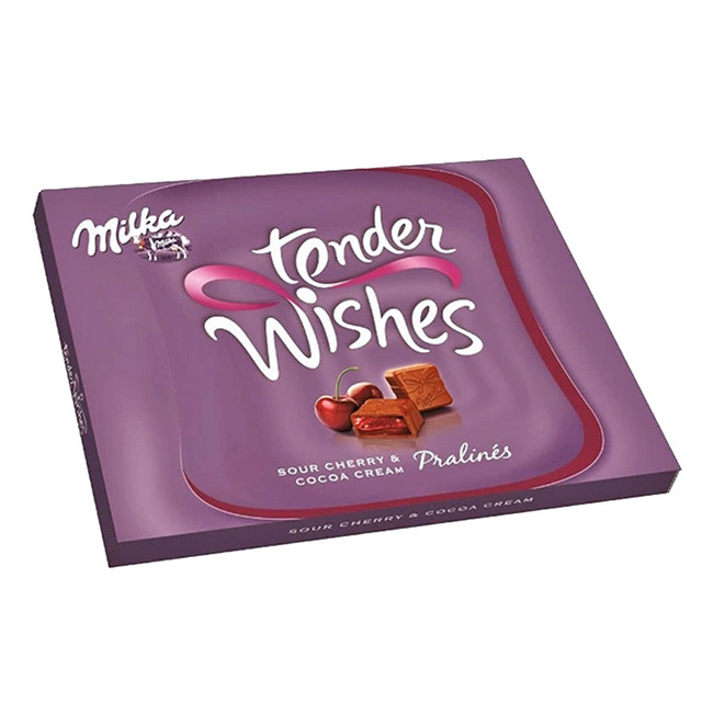 Набор шоколадных конфет Mika Tender Wishes Sour Cherry 110g