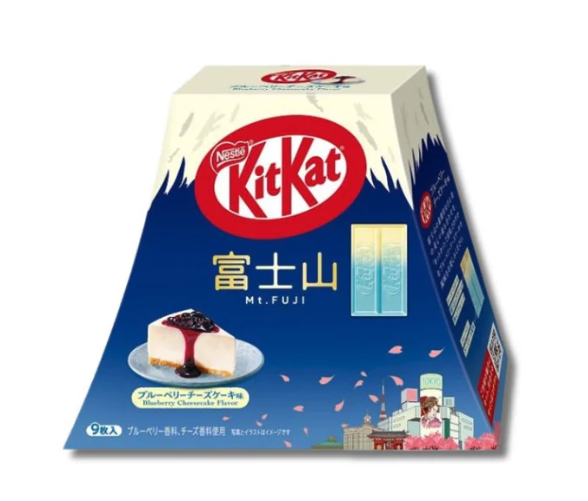 Батончик KitKat Mt.FUJI Blueberry Cheesecake   116гр