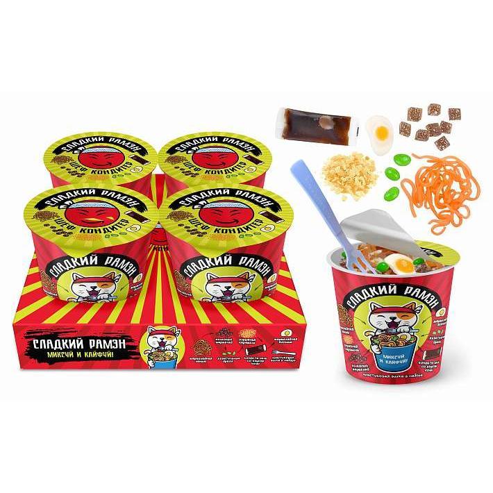 Конфеты Шеф-кондитер со вкусом колы, яблока, апельсина   60гр