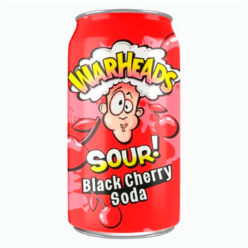 Газ.напиток Warheads Black Cherry Sour Soda м  355мл