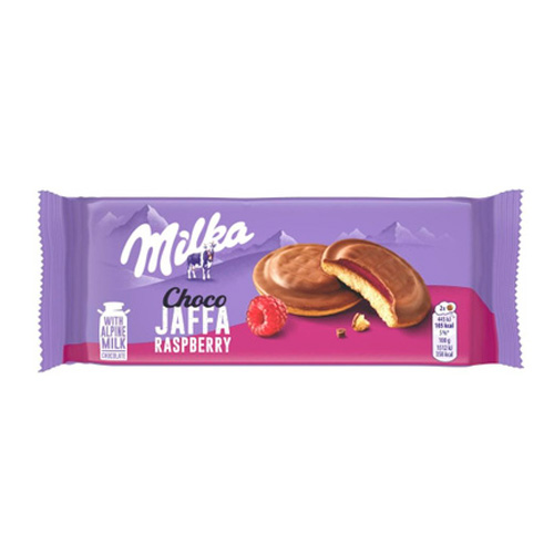 Печенье Milka Choco Jaffa Raspberry   147гр