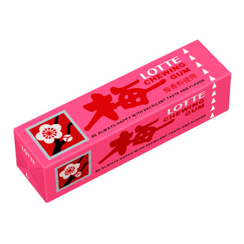 Жев.резинка Lotte Ume gum   26,1гр