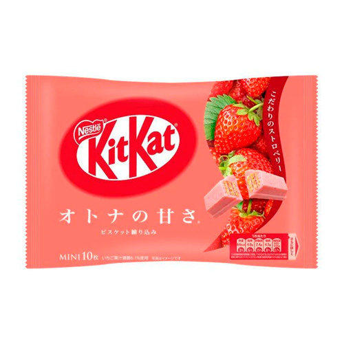 Шоколад KitKat mini Strawberry   124гр