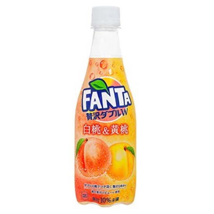 Напиток б/а газ. Fanta Double Peach 0.410 мл. Япония