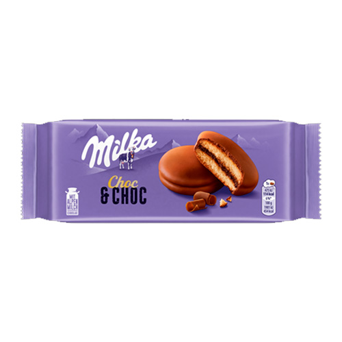 Печенье Milka Choc&Choc   150гр