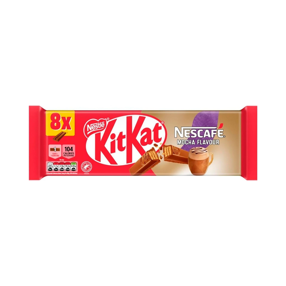 Шоколадный батончик KitKat 2F NESCAFE MOCHA 8PK BAR   165,6гр