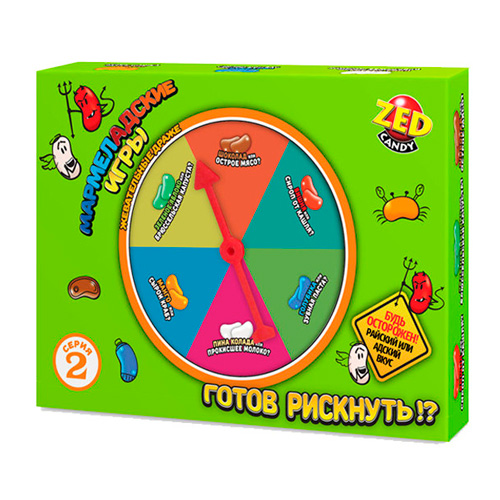 Мармеладские игры ZED Candy набор 2 серия   120гр