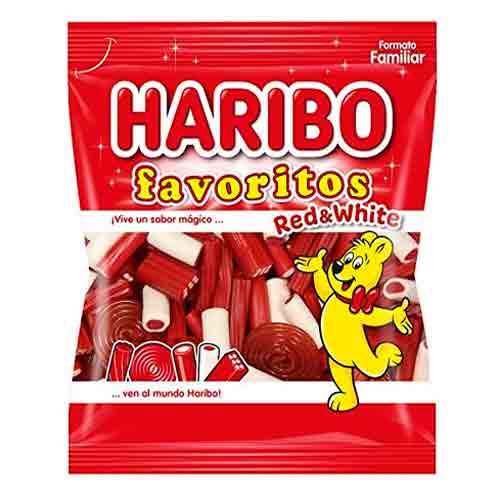 Жев.мармелад Haribo Favoritos Red & White 90гр