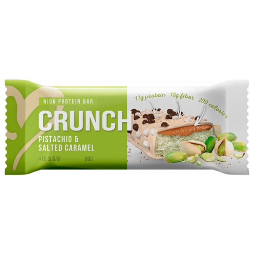 Батончик Crunch Bar Pistachio & Salted Caramel 60гр.