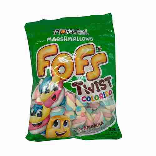 Маршмеллоу FOFS Twist косичка цветная 220гр