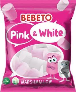 Суфле Bebeto Pink&White со вкусом ванили и клубники 60гр