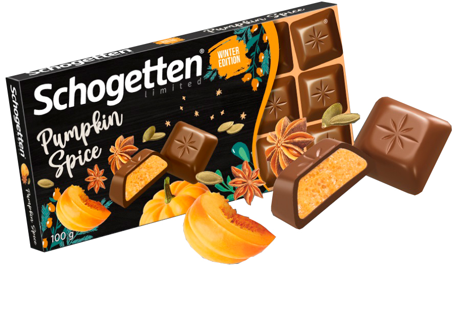 Шоколад Schogetten Pumpkin Spice 100гр