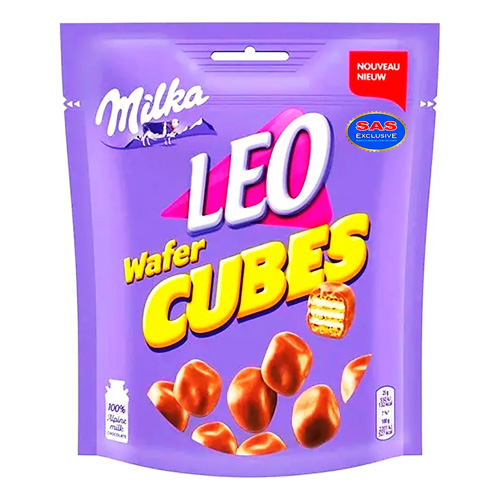 Вафли Milka Leo Waffer Cubes   150гр