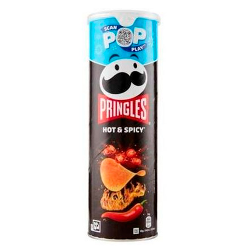 Чипсы Pringles Hot & Spicy Бельгия   165гр