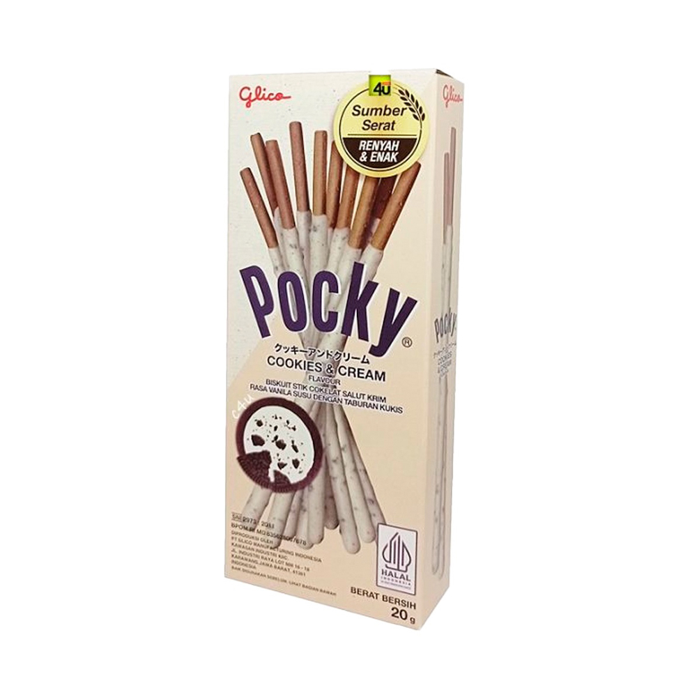 Бисквитные палочки Pocky Cookies&Cream   20гр
