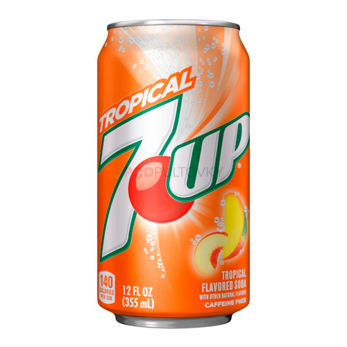Газ.напиток 7UP Tropical   355мл