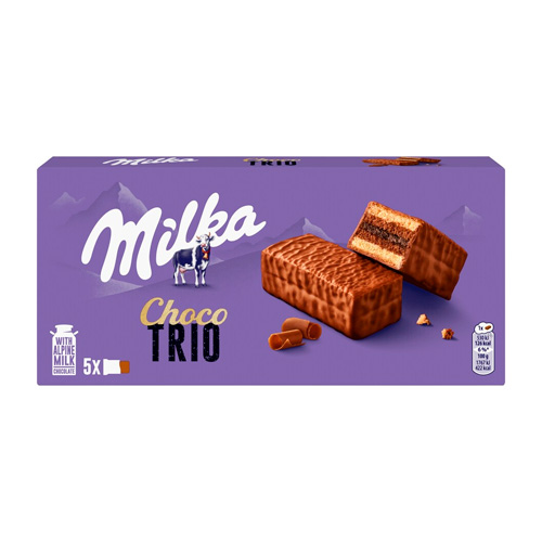 Печенье Milka Choco Trio   150гр