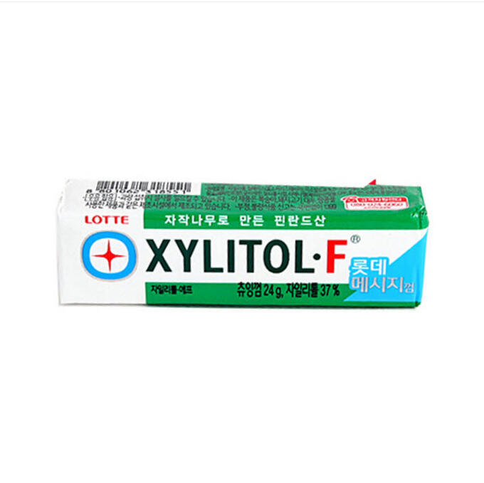 Жевательная резинка с ксилитолом без сахара "Xylitol F" 24 гр.