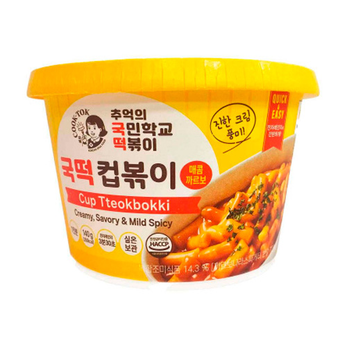 Рисовые палочки COOK-TOK  Spicy Carbonara  стакан 140гр