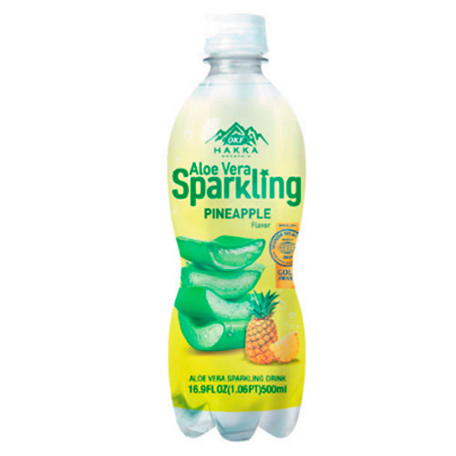 Напиток OKF Aloe Vera Sparkling Pineapple 500мл