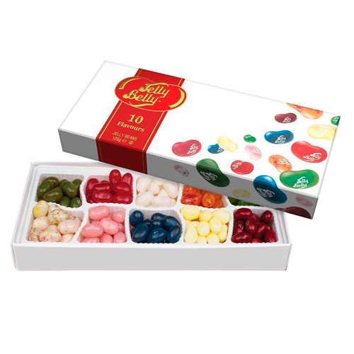 Драже жевательное "Jelly Belly" ассорти 10 вкусов 125 г