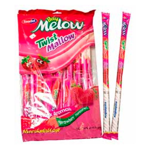 Зефирная косичка Povi Twist Strawberry 20гр