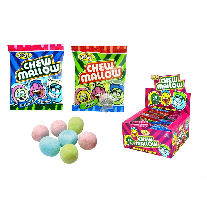 Жев.зефир JoJo Chew mallow ассорти 25гр