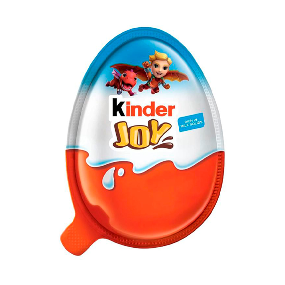Шоколадное яйцо Kinder  Joy Dragon Adventures Toys   20гр