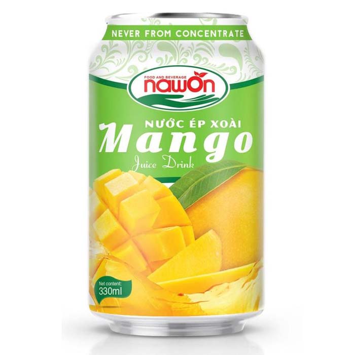 Нектар Nawon Mango Juice Drink 330ml. Вьетнам