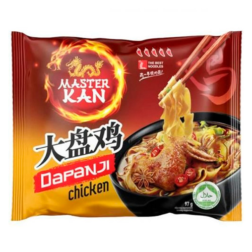 Лапша Master Kan Dapanji с курицей пакет 97гр