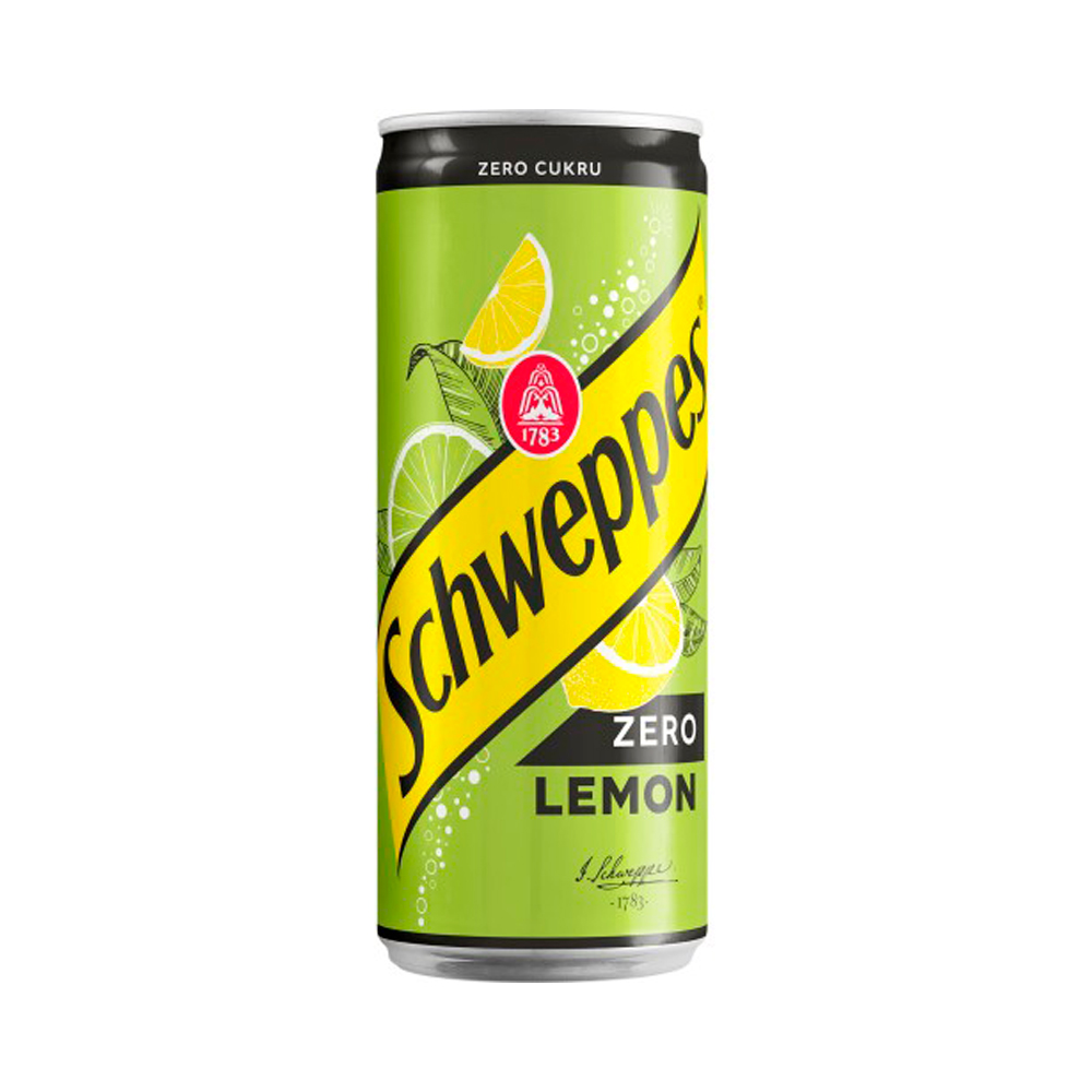 Газ.напиток Schweppes Lemon Zero   330мл